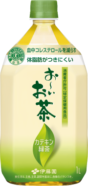 お～いお茶 カテキン緑茶 PET 1L
