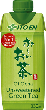 お～いお茶 緑茶 キャップ付き紙パック 330ml