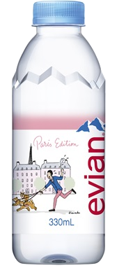 エビアン パリラベル PET 330ml