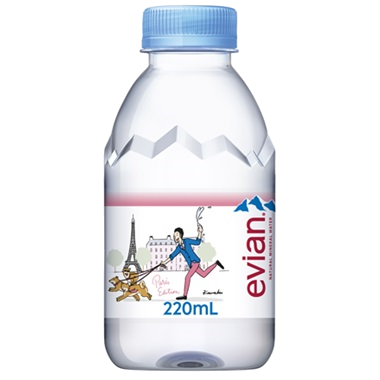 エビアン パリラベル PET 220ml