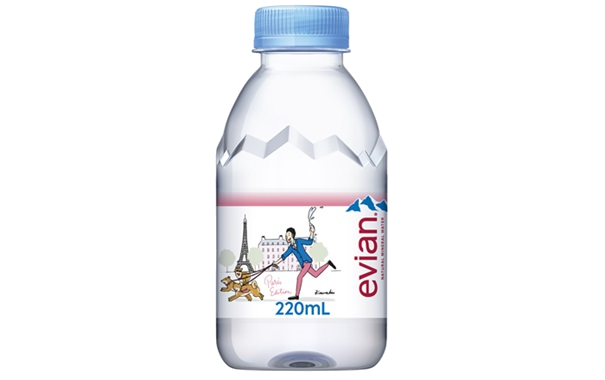 エビアン パリラベル PET 220ml