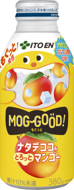 もぐっと ナタデココ＆とろっとマンゴー ボトル缶 380g