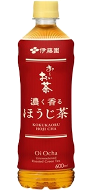 お～いお茶 濃く香るほうじ茶 PET 600ml