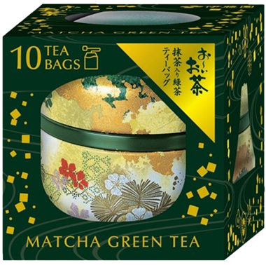茶缶入り お～いお茶 抹茶入り緑茶ティーバッグ