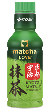 matcha LOVE 京都宇治抹茶 PET 190ml
