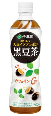 おいしく大豆イソフラボン黒豆茶 PET 500ml