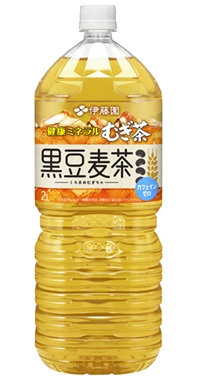 健康ミネラルむぎ茶 黒豆麦茶 PET 2L
