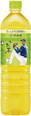 お～いお茶 緑茶 PET 1L（スリムボトル）（大谷翔平ボトル）