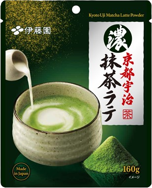 濃い京都宇治抹茶ラテ