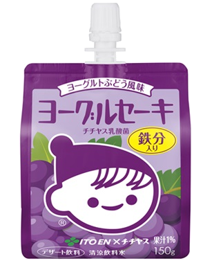 ヨーグルセーキ ヨーグルトぶどう風味