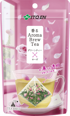 香るAroma Brew Tea グリーンティー×ローズ ティーバッグ 5袋