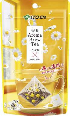 香るAroma Brew Tea ほうじ茶×カモミール ティーバッグ 5袋