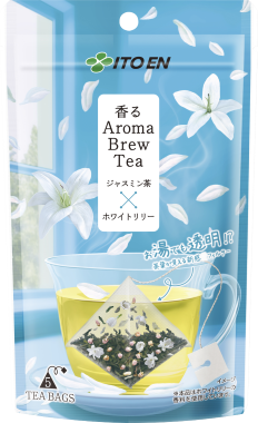香るAroma Brew Tea ジャスミン茶×ホワイトリリー ティーバッグ 5袋