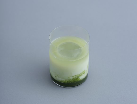 玉露と抹茶 茶々水オリジナル抹茶ラテ