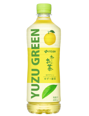 お～いお茶 YUZU GREEN PET 600ml