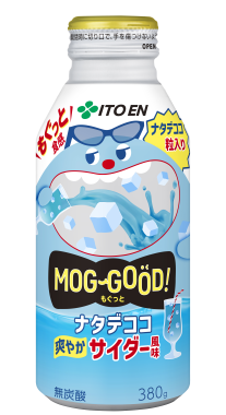 もぐっと ナタデココ爽やかサイダー風味 ボトル缶 380g