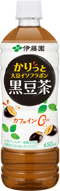かりっと大豆イソフラボン黒豆茶 PET 650ml