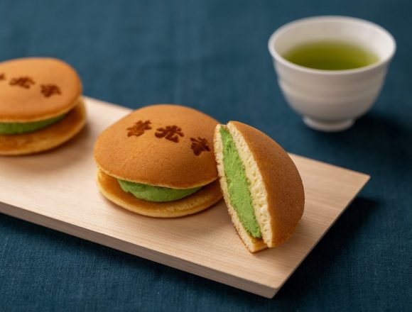 抹茶生どら焼