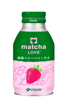 matcha LOVE 抹茶ベリーベリーラテ ボトル缶 280ml