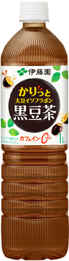 かりっと大豆イソフラボン黒豆茶 PET 1L
