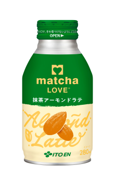 matcha LOVE 抹茶アーモンドラテ ボトル缶 280ml