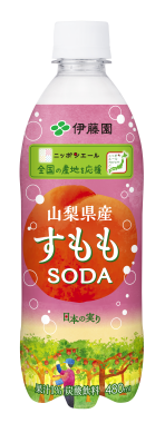 ニッポンエール 山梨県産すももソーダ PET 480ml