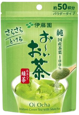 さらさらとける お～いお茶 抹茶入り緑茶 40g