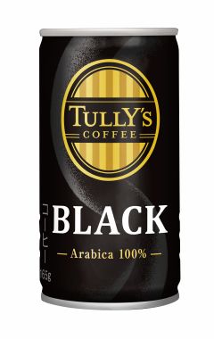 TULLY’S COFFEE BLACK 缶 165g
