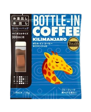 TULLY’S COFFEE BOTTLE-IN COFFEE KILIMANJARO
