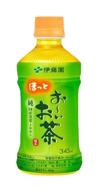 お~いお茶 緑茶 電子レンジ対応 ホットPET345ml