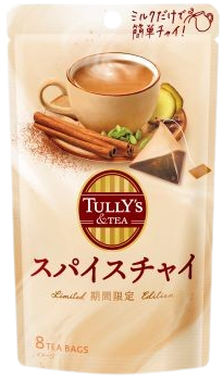 TULLY’S &TEA スパイスチャイ 8袋