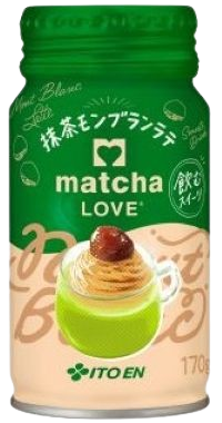 matcha LOVE 抹茶モンブランラテ 広口ボトル缶 170g