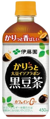 かりっと大豆イソフラボン黒豆茶 ホットPET 450ml