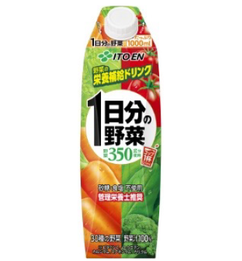 1日分の野菜 紙パック 1000ml